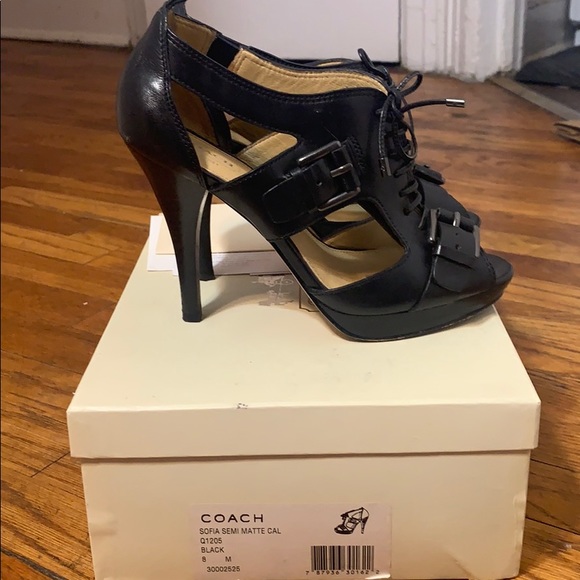 Coach Sophia heels 8m - Picture 11 of 11